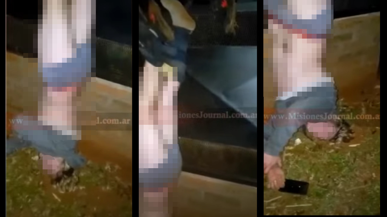 "Mi papá me va a pegar", decía presunto ladrón que se quedó atrapado en la reja de la casa que pretendía robar