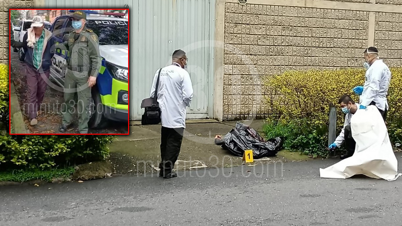 Un adulto mayor fue asesinado a machete y luego lo embolsaron en Laureles
