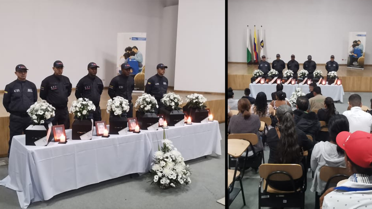 Ya les pueden dar cristiana sepultura a seis antioqueños que estaban desaparecidos