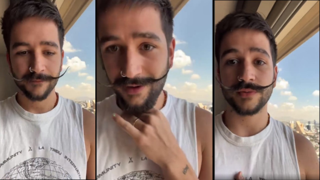 “Mi equipo y yo acabamos de dar positivo”: Camilo tiene covid