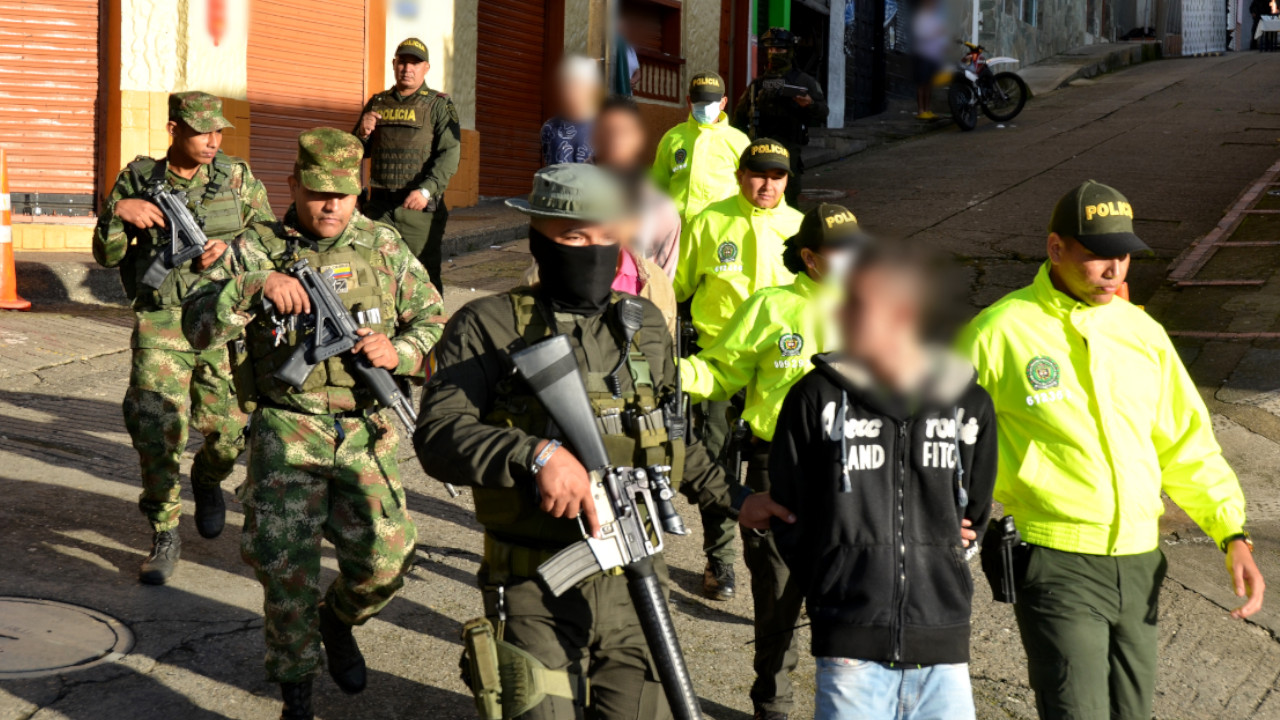 [Video] En Antioquia capturaron a 20 presuntos jíbaros