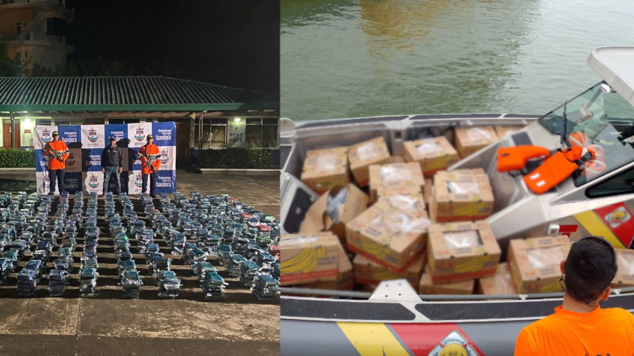 ¡No coronaron! A los 'narcos' en Urabá les quitaron $47 millones en cocaína