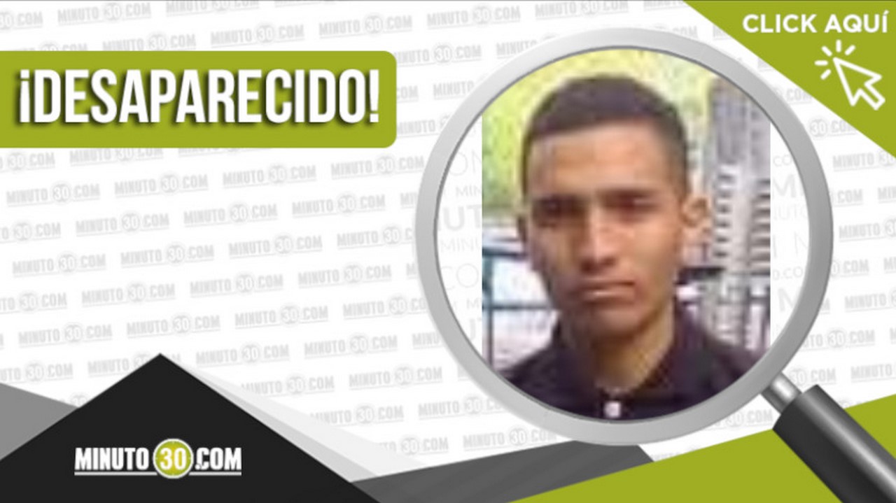 Juan Esteban Duque Higuita desaparecido