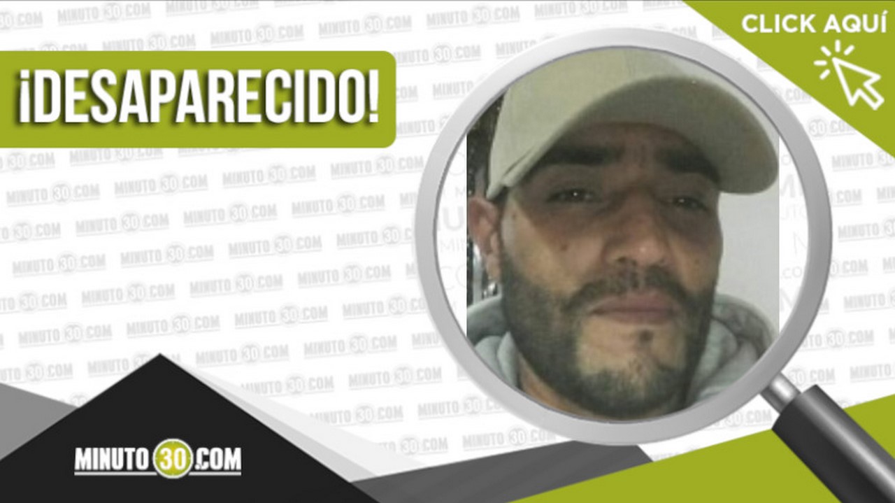 Juan Bautista Peláez Restrepo desaparecido