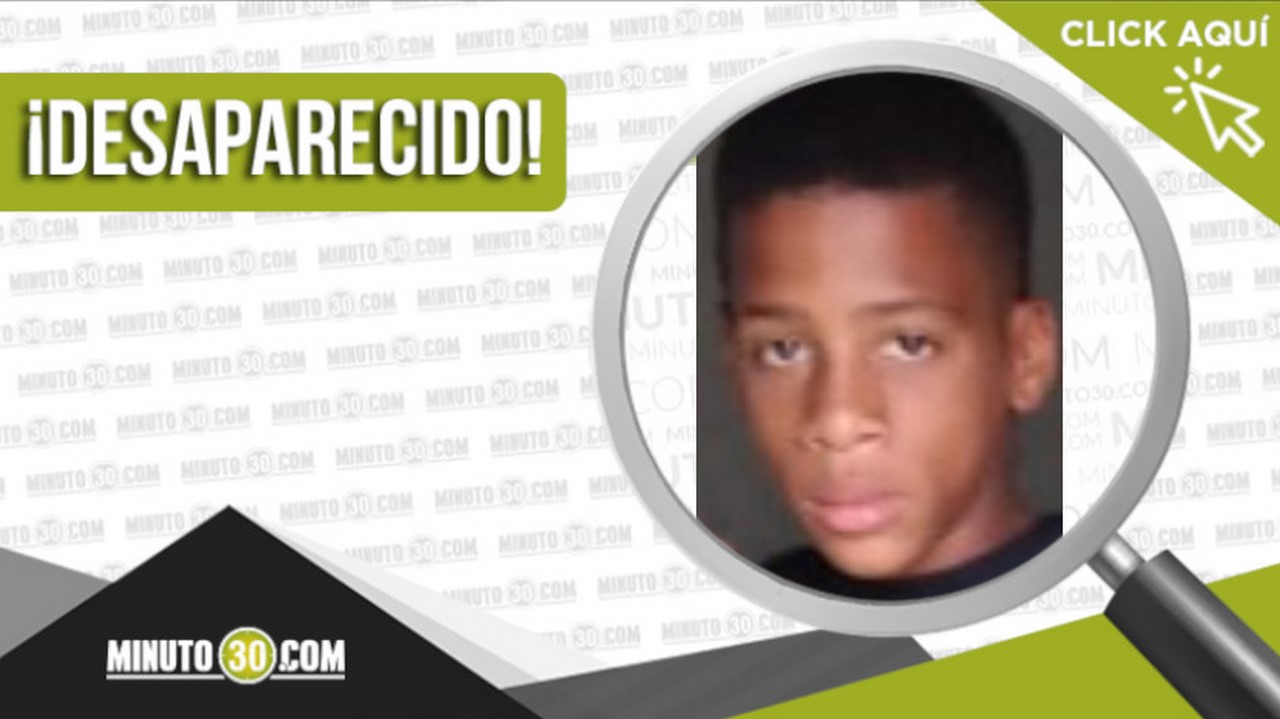 Juan David Mosquera Perea desaparecido