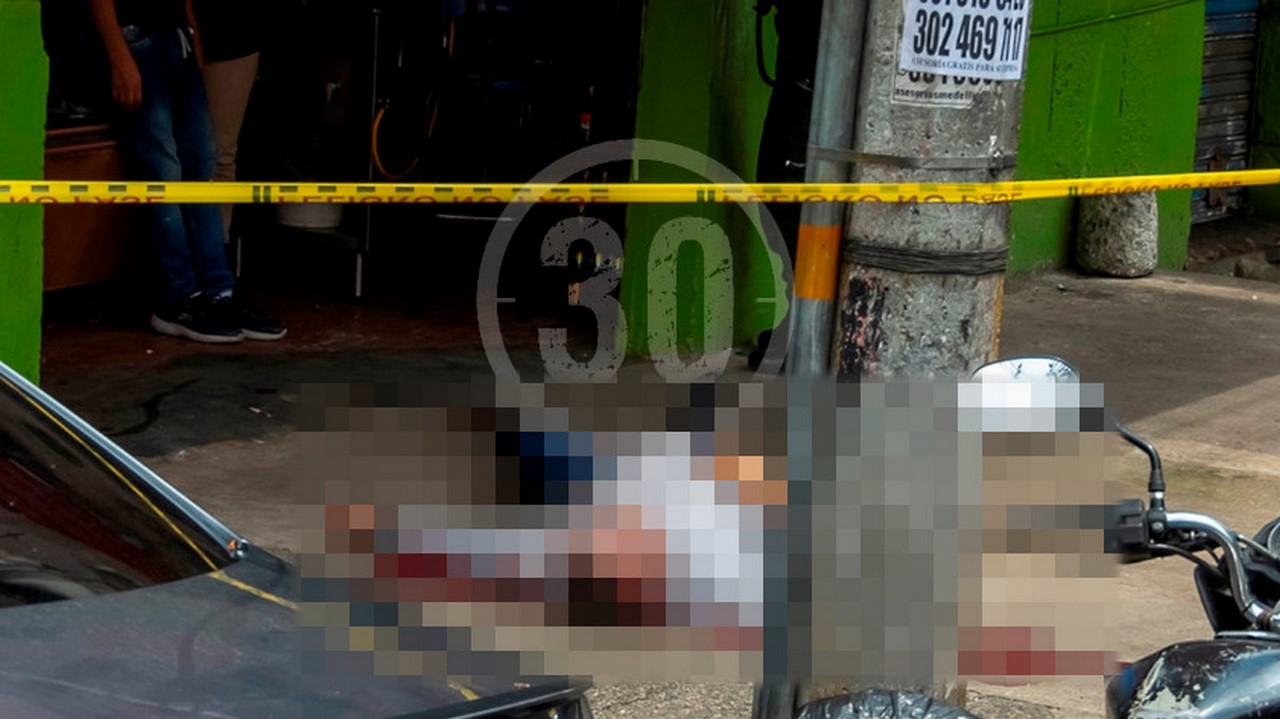 Identifican al hombre asesinado en el centro de Medellín