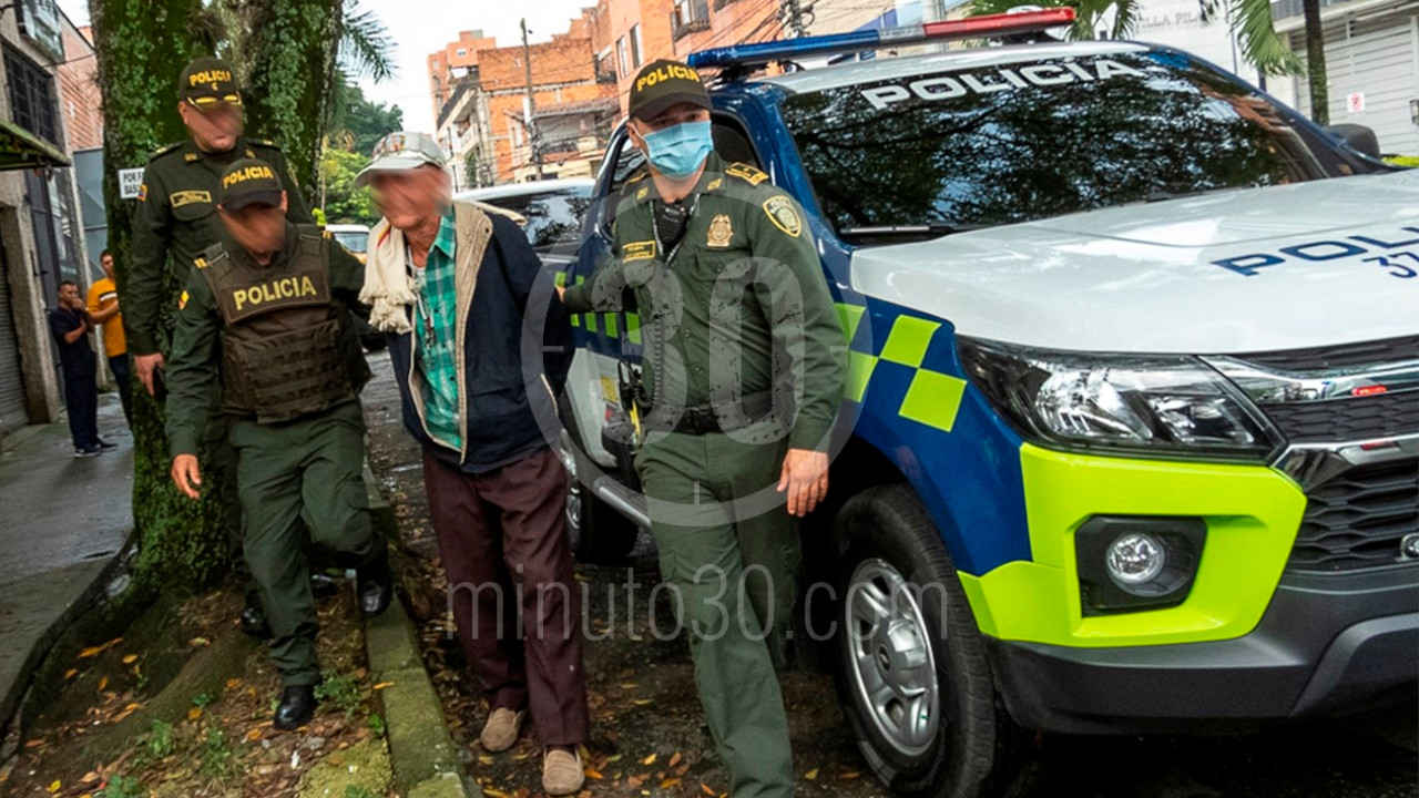 Encarcelaron a adulto mayor que habría matado a otro al que encontraron embolsado en Medellín