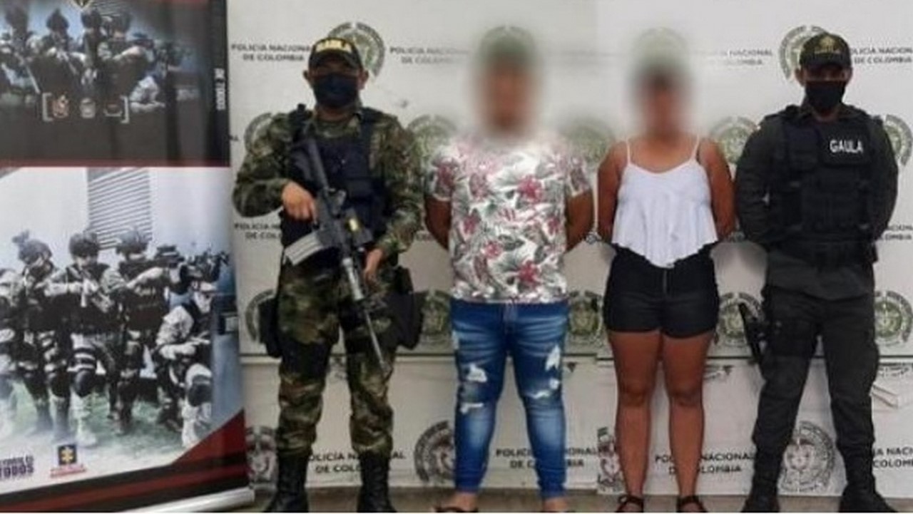 Cogieron a alias 'Mono Tarazona' y 'La Niña'