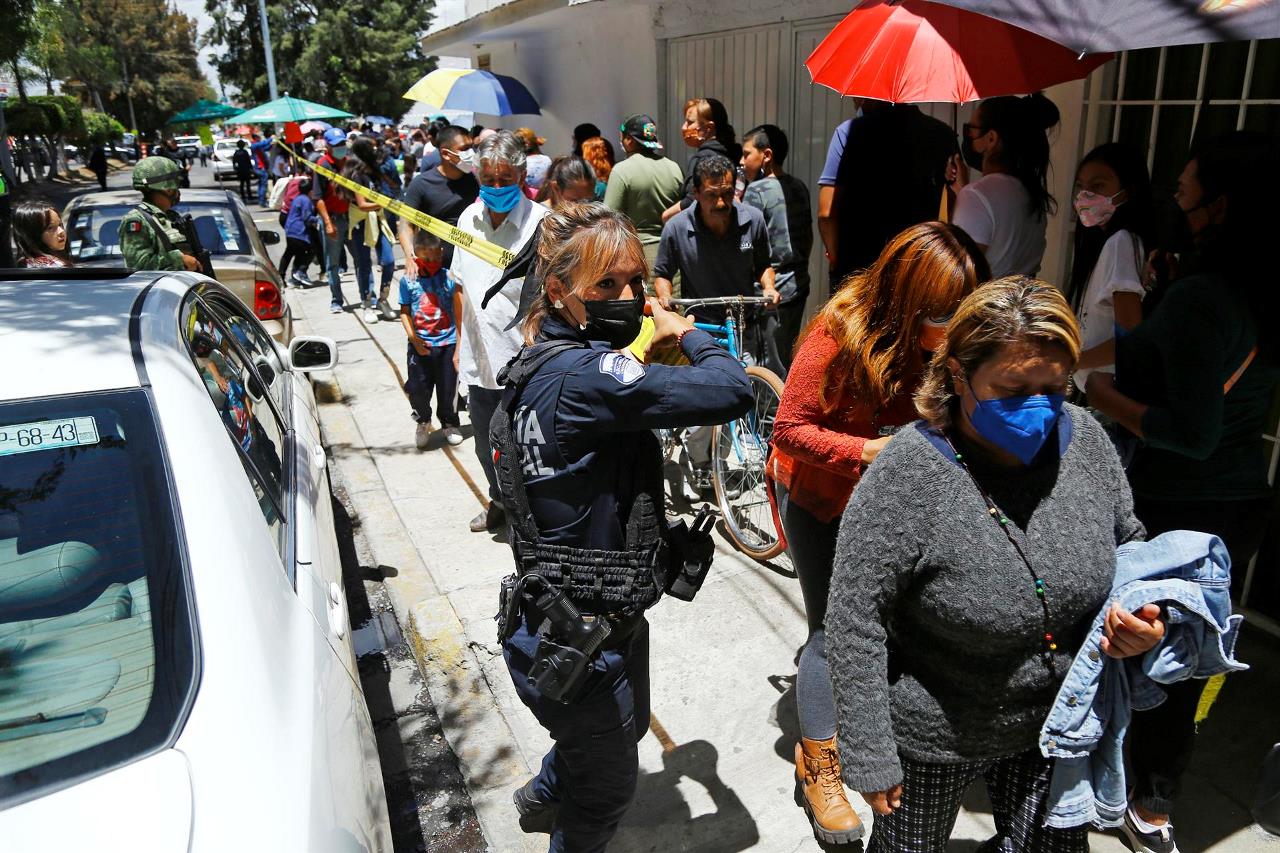 Balacera en centro de vacunación deja cuatro heridos en centro de México 3 mexico tiroteo2