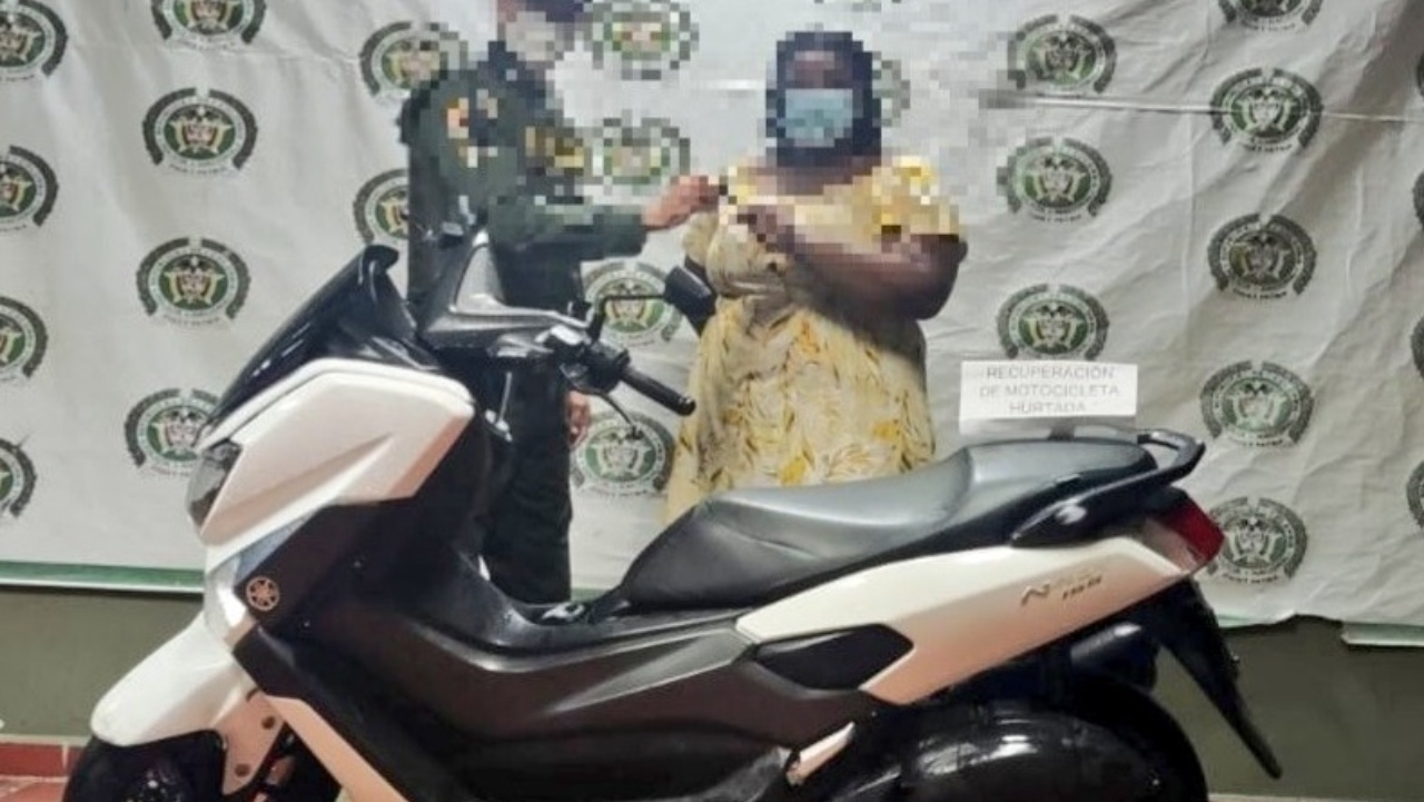 Recuperaron moto que le habían robado a mujer en Quibdó