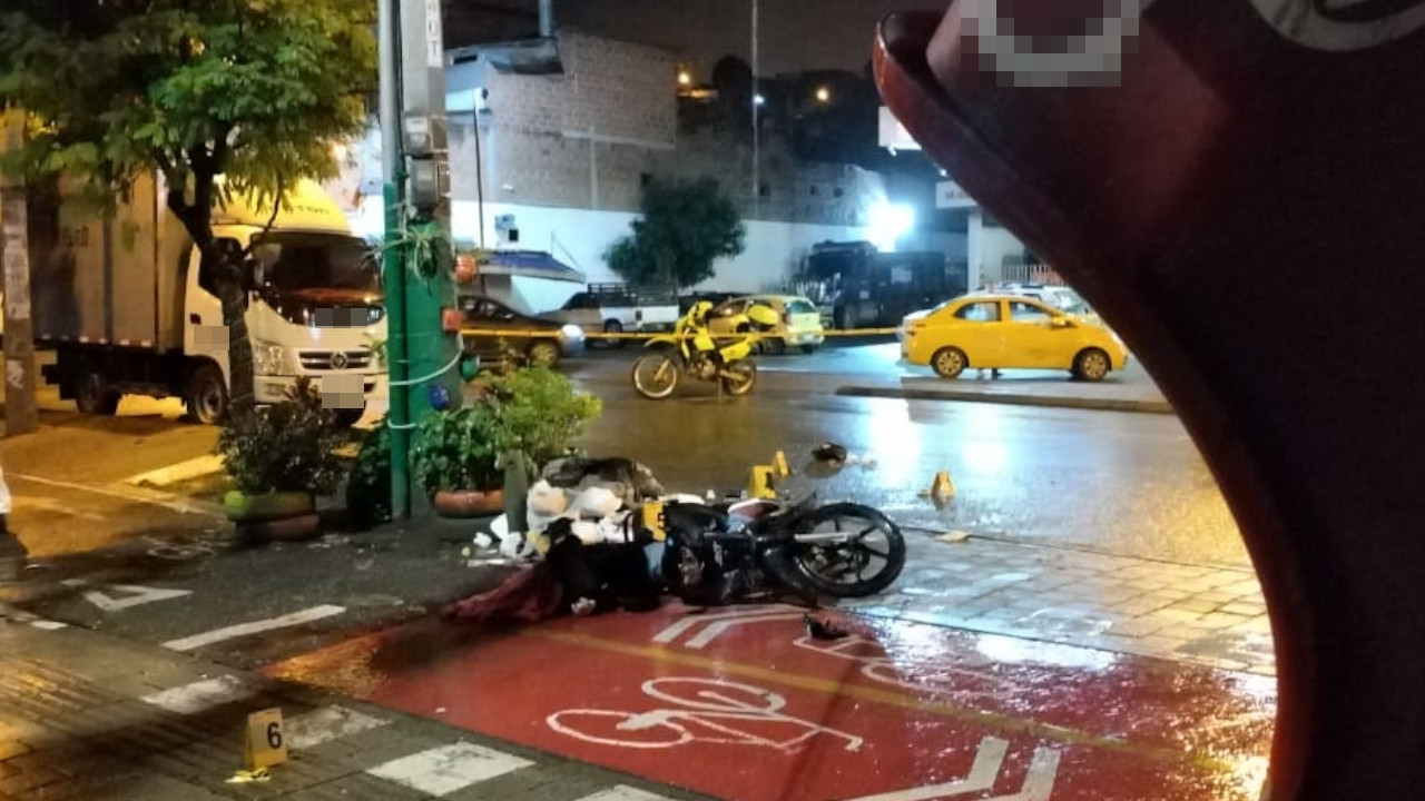 Balearon a dos hombres en Moravia, uno murió en el sitio y el otro en la clínica