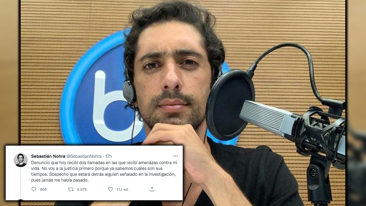 ¡El colmo! Amenazaron al periodista que investigó la corrupción con los dineros de la paz