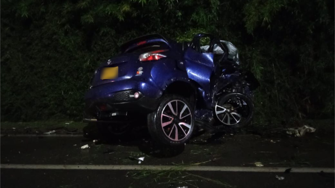 Accidente de tránsito en el Oriente antioqueño