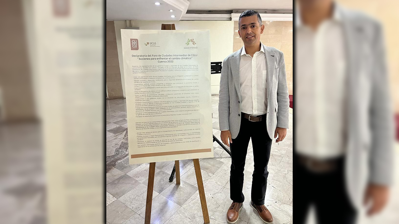 Alcalde de Envigado Braulio Espinosa