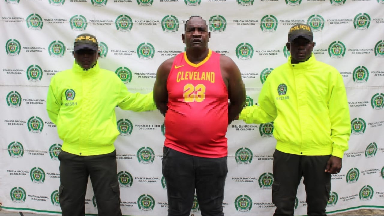 Capturado con largo historial de delitos