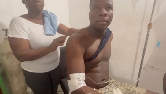 Carlos Alfonso Lemus herido