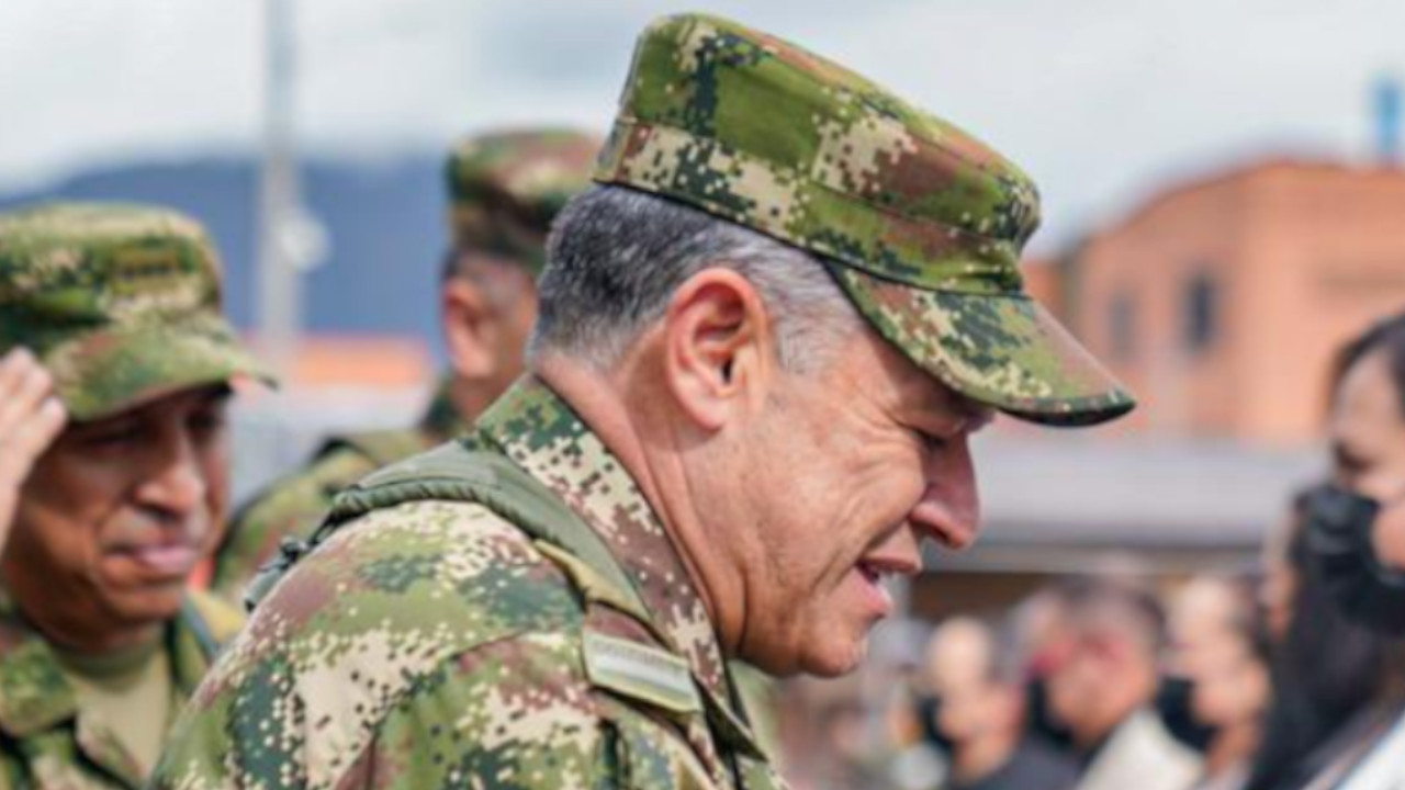 Carlos Iván Moreno comandante encargado del Ejército