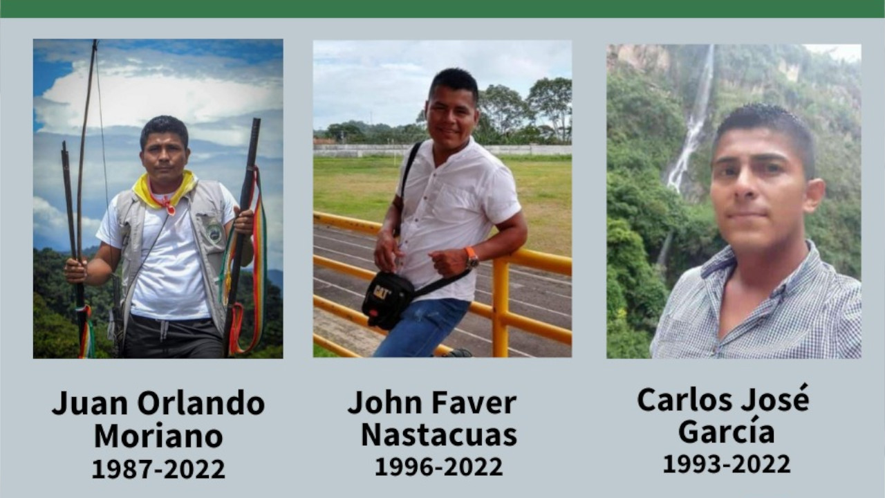 Indígenas awá asesinados