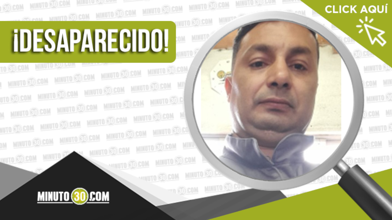 Juan Carlos García Londoño desaparecido