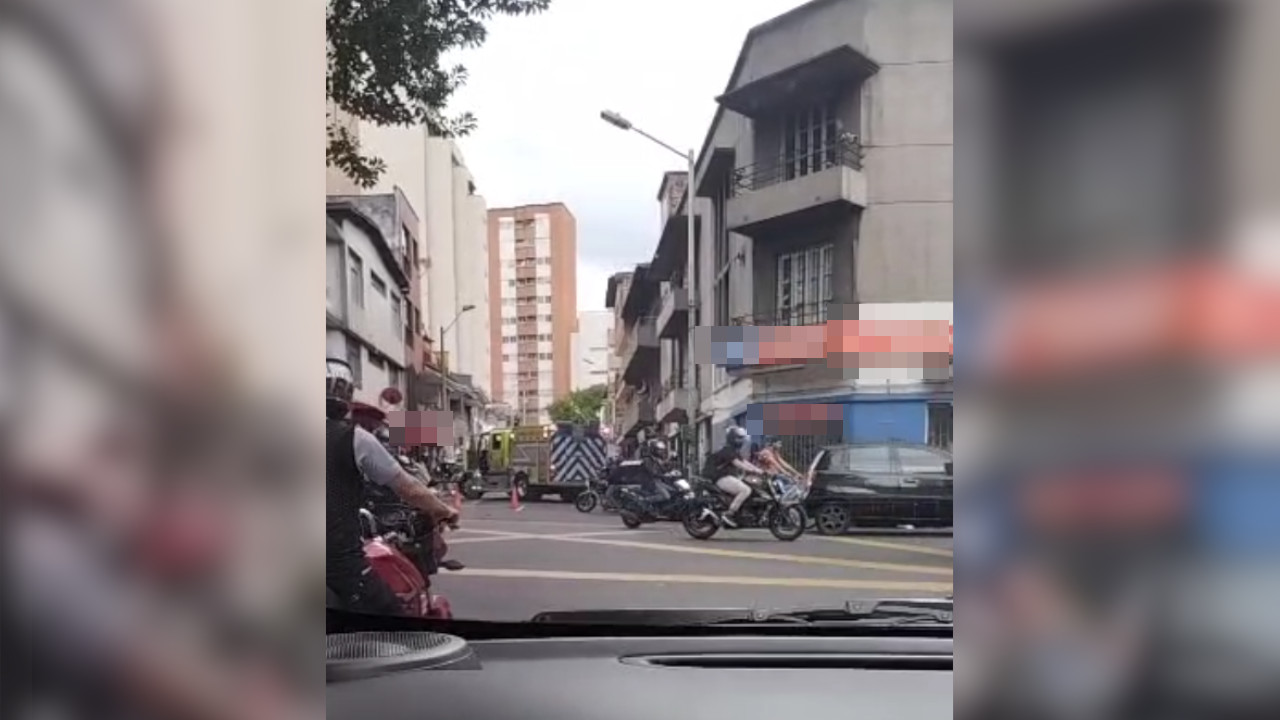 [Video] El 'taco' en La 43 era por la fuga de gas en una casa