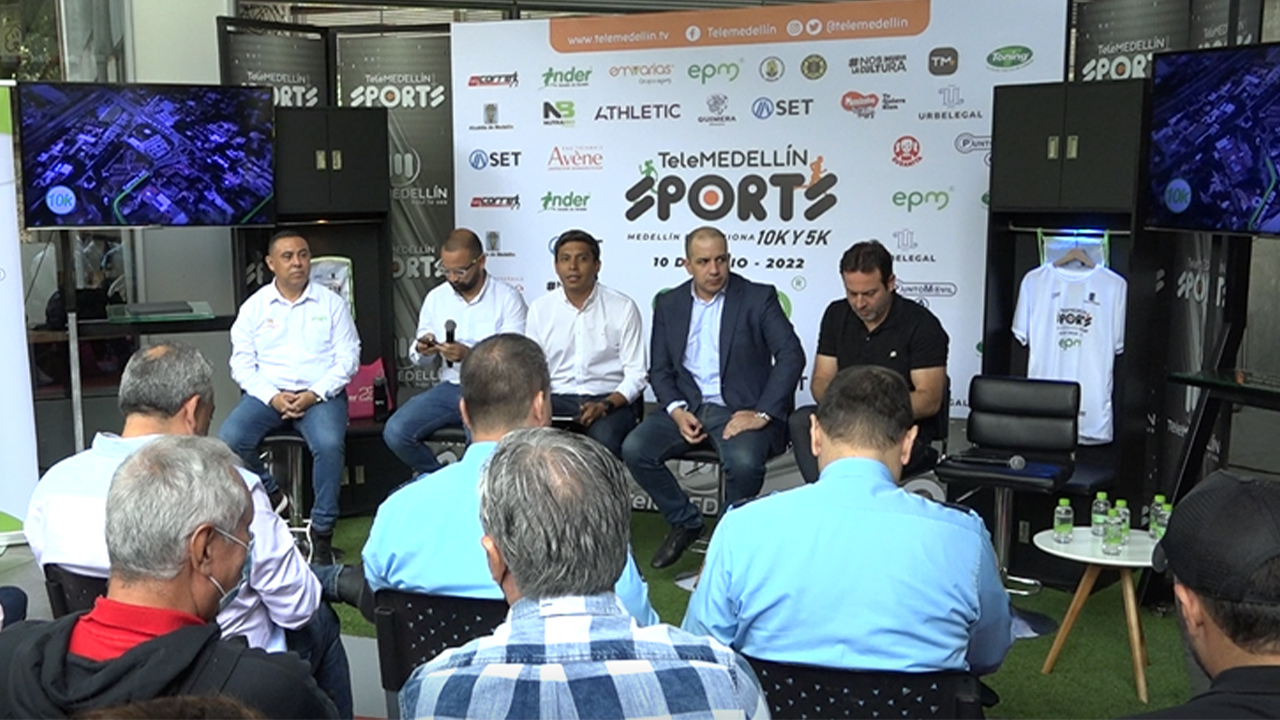 Todo listo para la carrera atlética Telemedellín Sports – Medellín Evoluciona