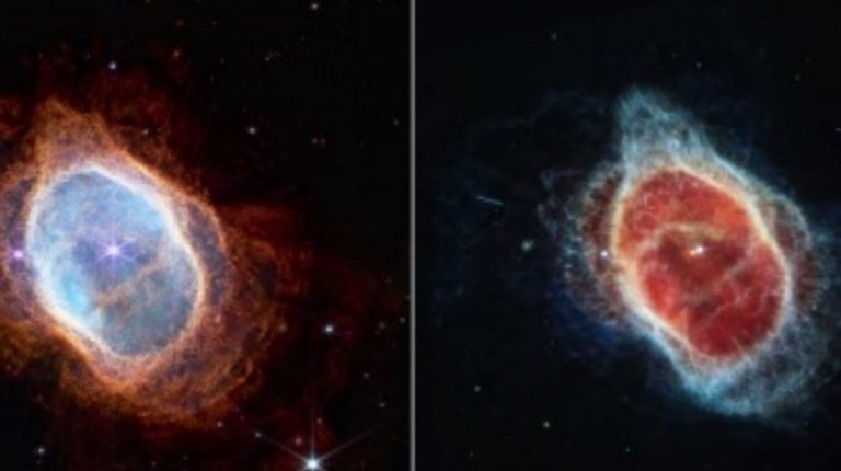 Nebulosas planetarias captadas por el telescopio James Webb