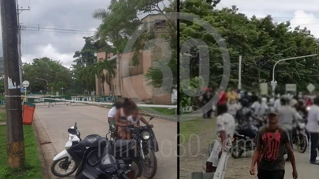 [Video] Acaban de atacar a la Policía en Turbo, Antioquia