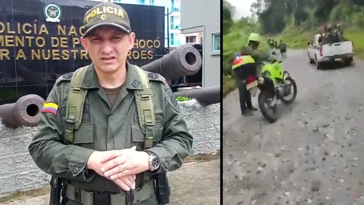 [Video] Reportan un nuevo hostigamiento a la Policía en el Chocó