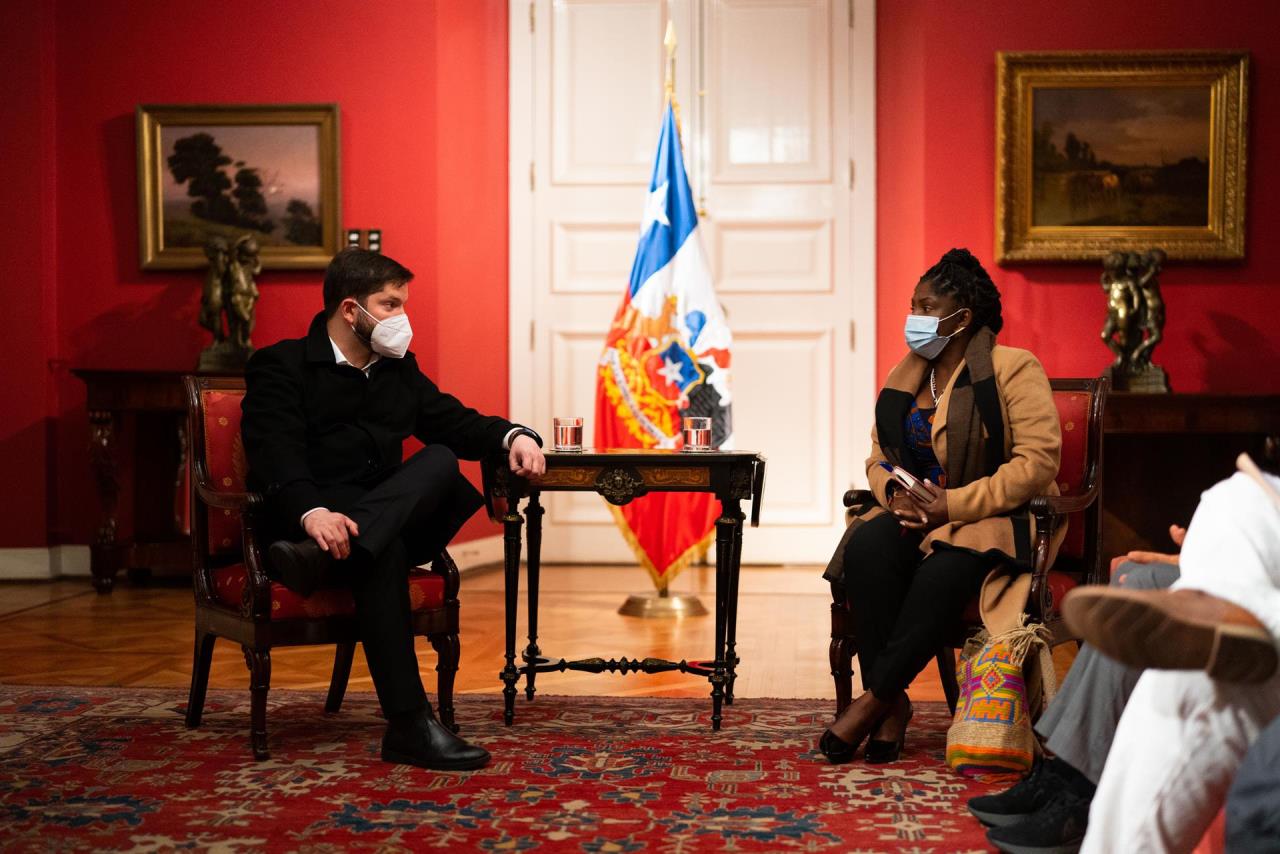 FOTOS Y VIDEO: Chile se ofrece como sede para los diálogos de paz de Colombia, Según Francia Márquez 3 boric francia marquez1