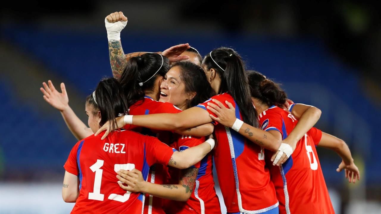 Colombia, Ecuador y Chile se juegan la vida en la Copa América Femenina