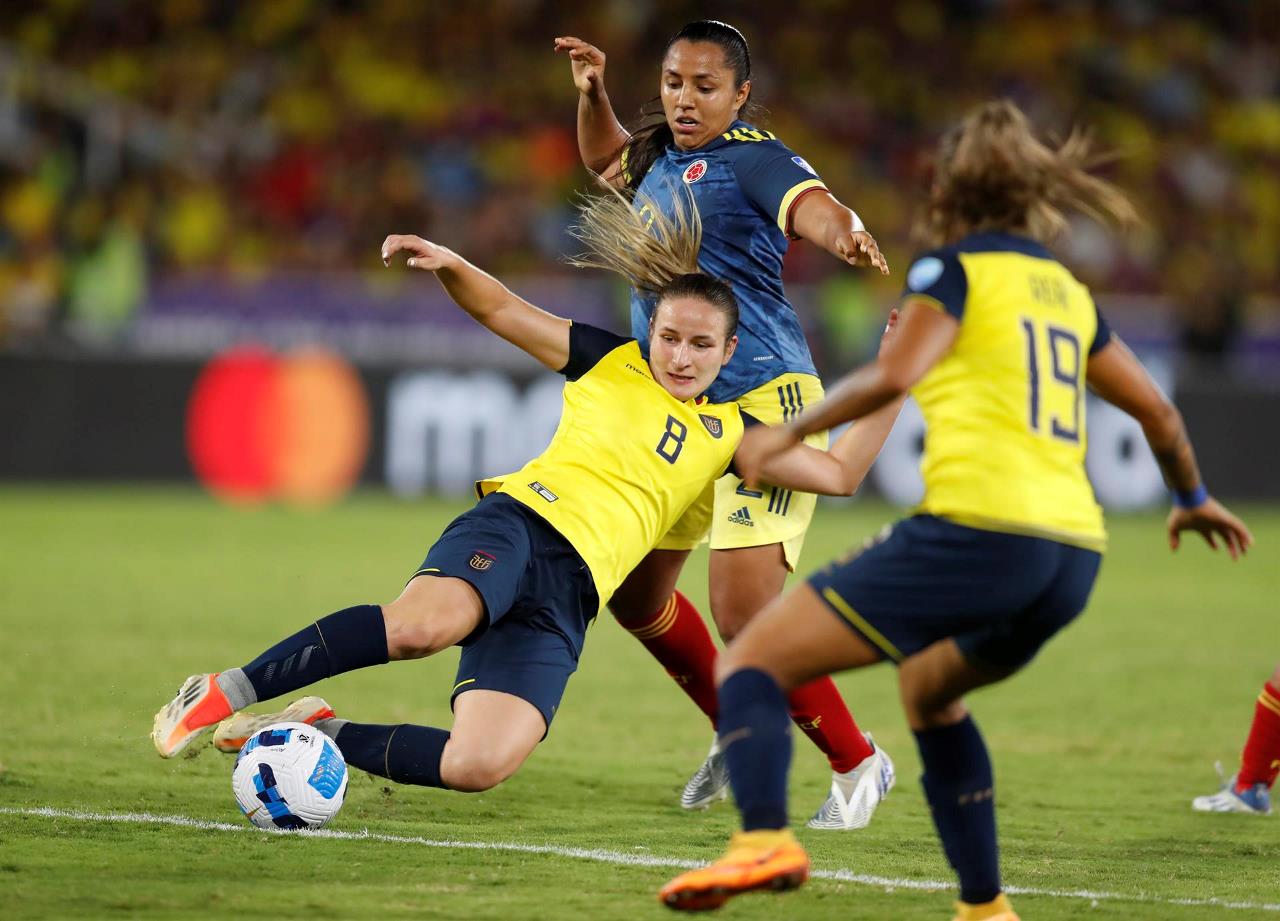 Colombia vence a Ecuador y queda a un punto de las semifinales de la Copa América F. 2 colombia copa america femenina2 1