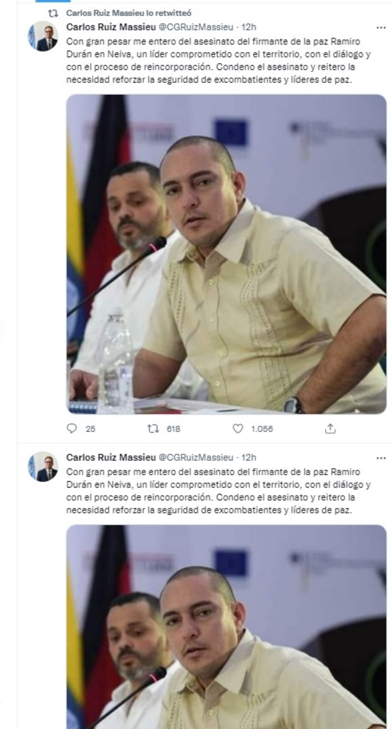 Asesinaron a Ronald Rojas, firmante de la paz en el Huila 7 mataron Ronald Rojas firmante paz Huila
