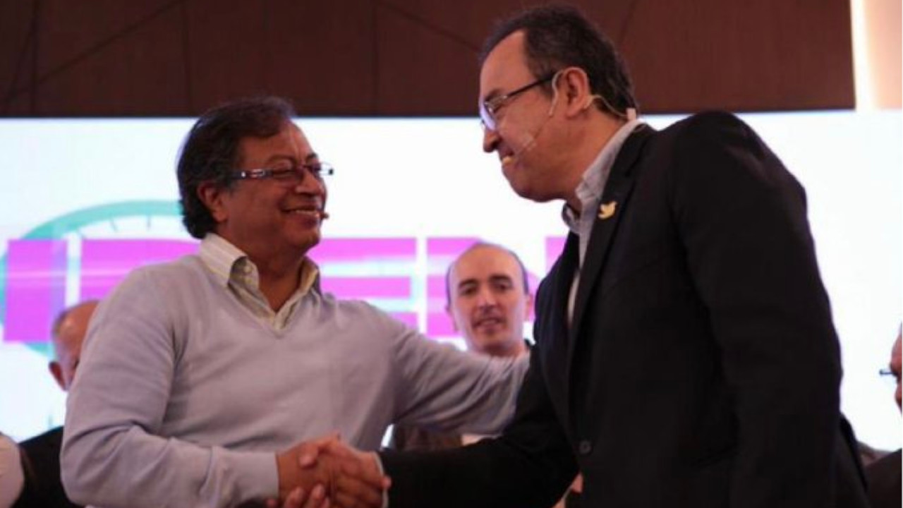 Alfonso Prada y Gustavo Petro