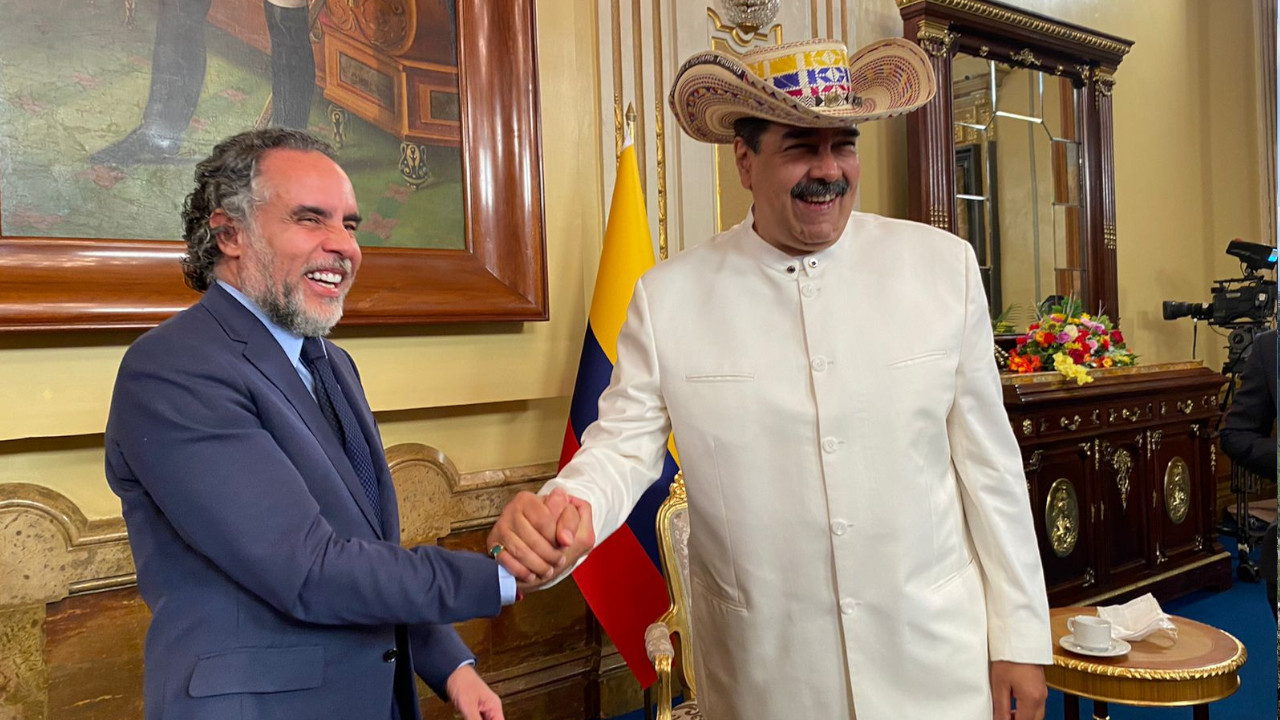 Embajador Armando Benedetti y Presidente Nicolás Maduro