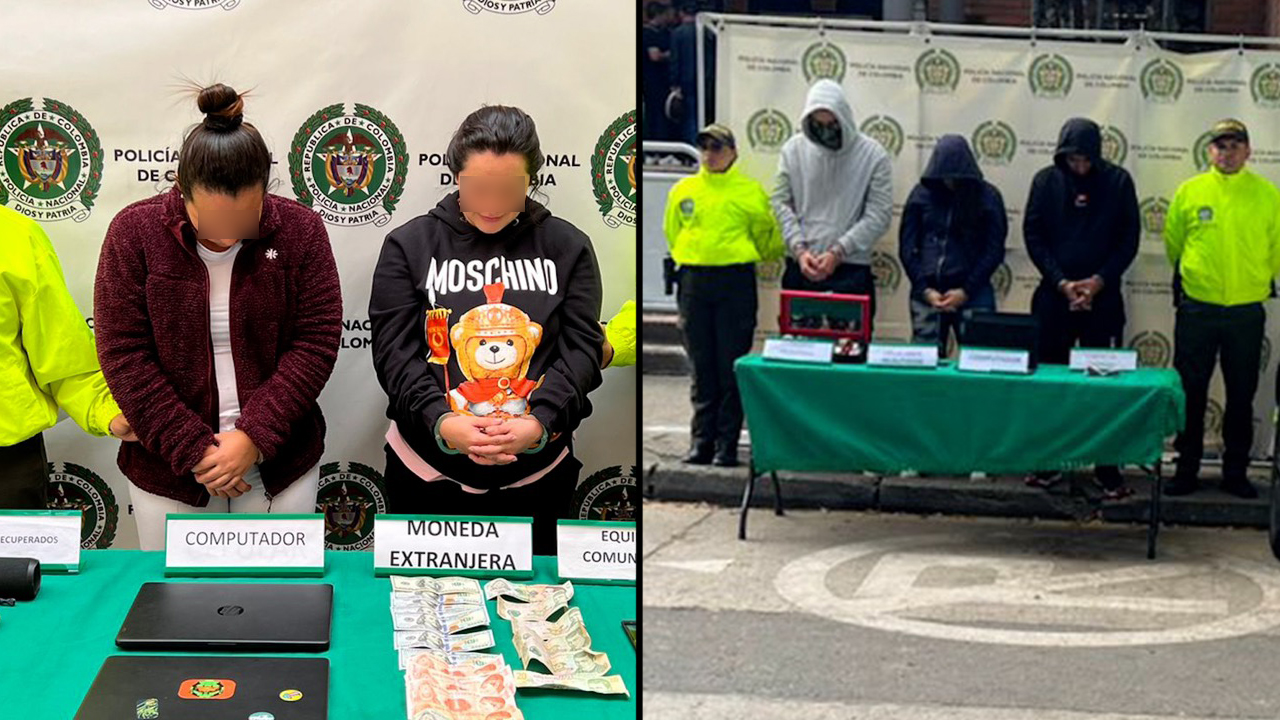 Capturaron en Medellín a unos sujetos que estarían dedicados a drogar y robar a extranjeros