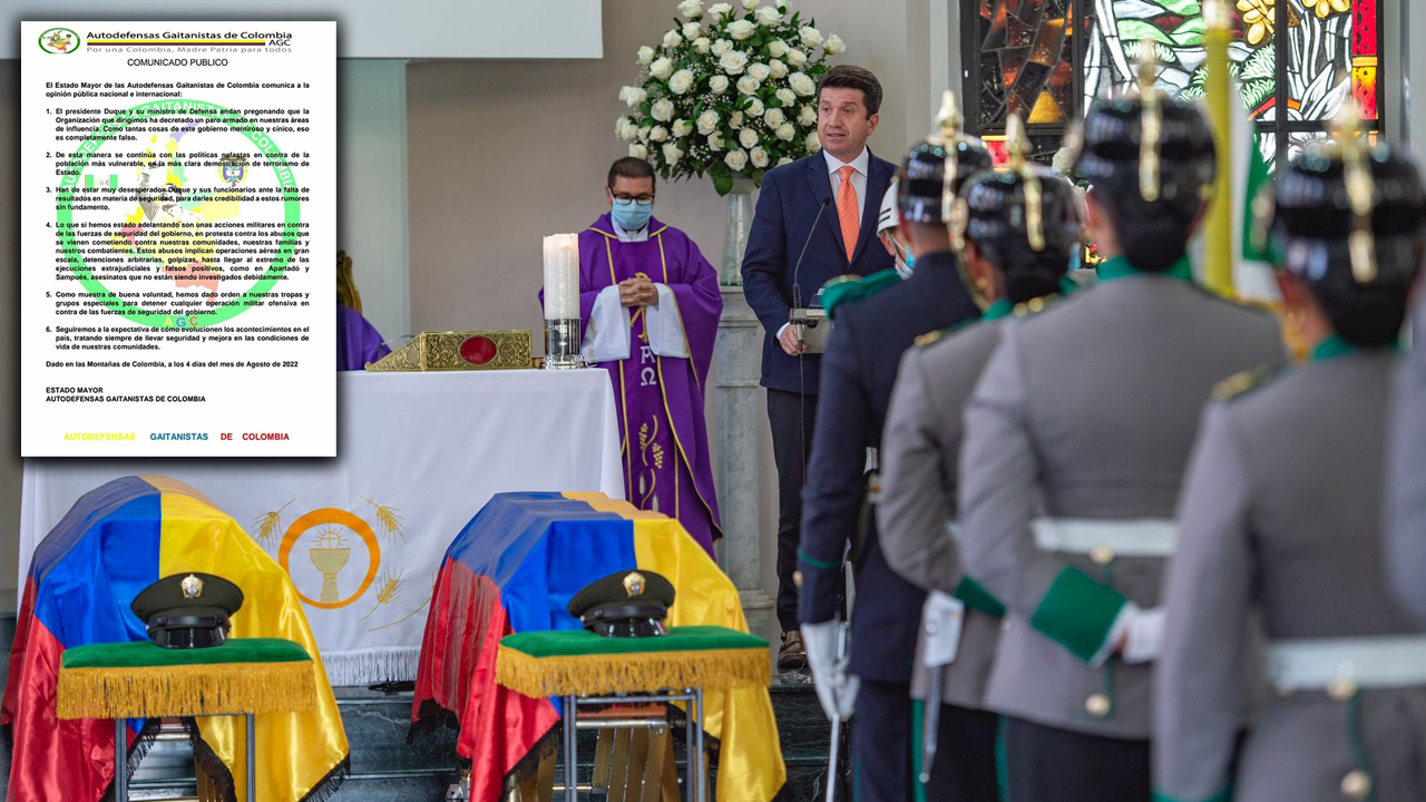 ¿Fin del 'plan pistola'? ¿Le hicieron caso a 'Otoniel'? Esto dijo el 'Clan del Golfo'