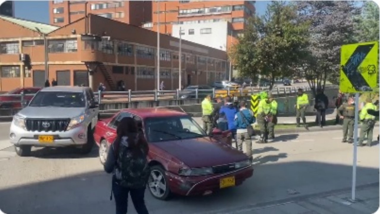 Policia hablo sobre el tiroteo cerca del Concejo de Bogota 1