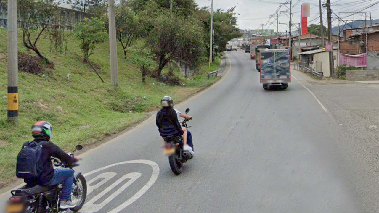 Policía le dio un tiro a un presunto ladrón de carro por la Autopista Norte