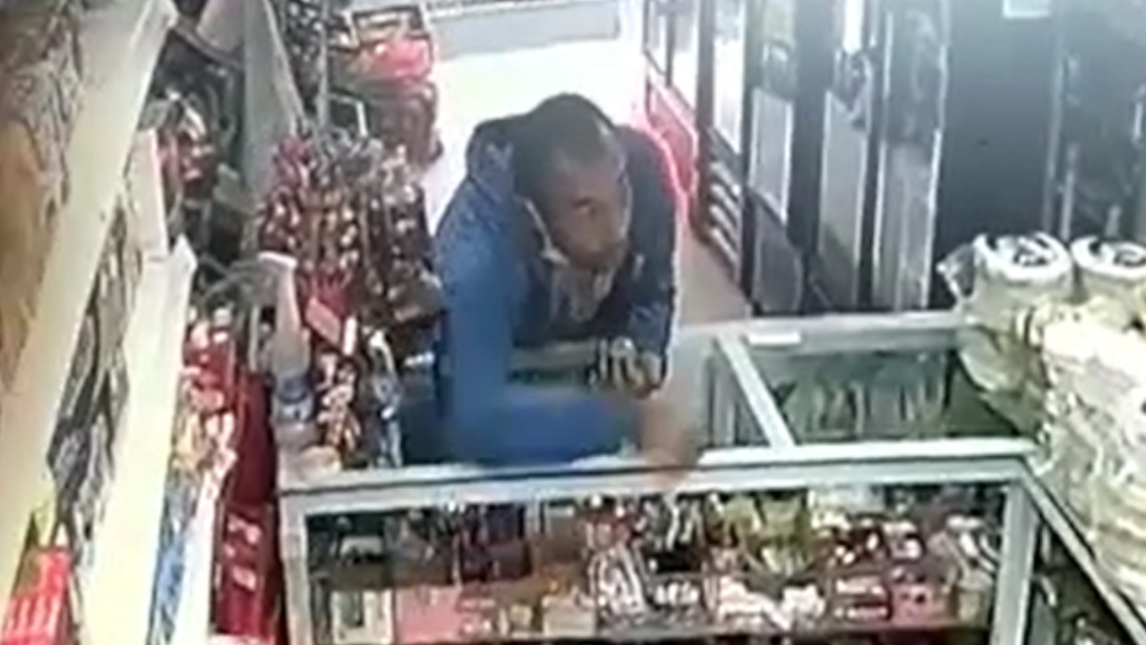 Robo en tienda de itagui