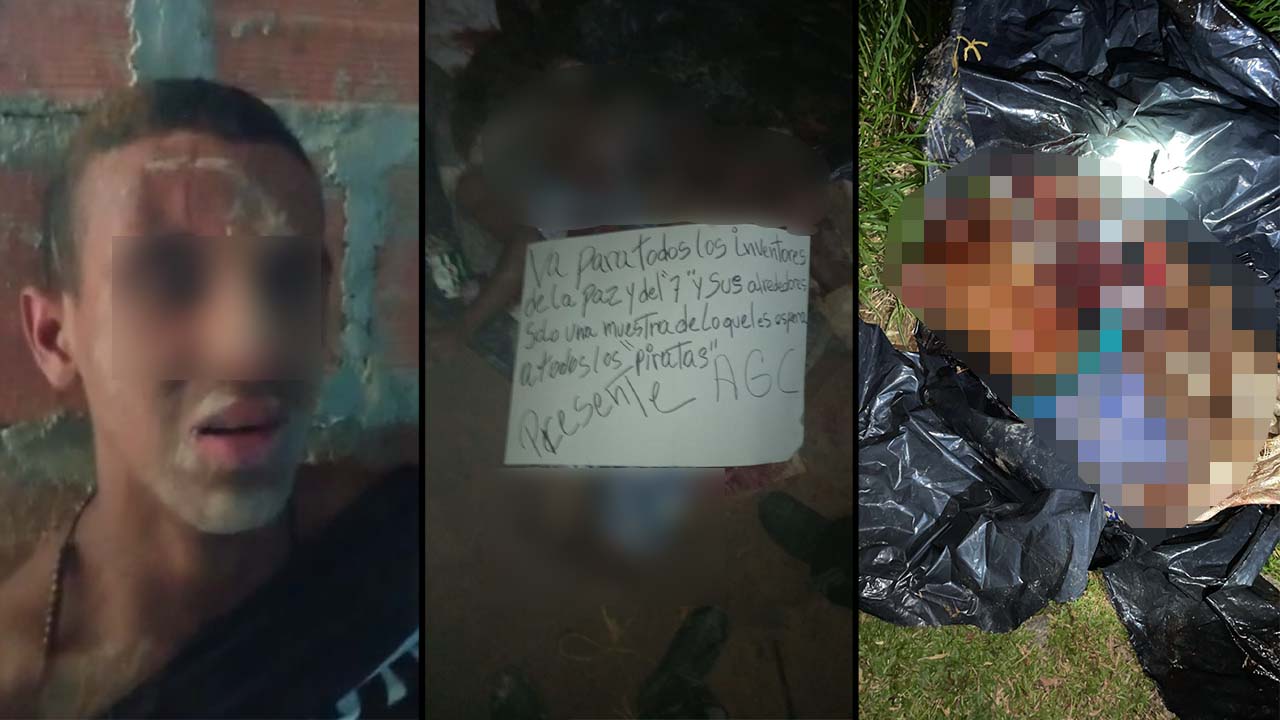 [Video] A dos jóvenes en Antioquia los grabaron y minutos después los mataron