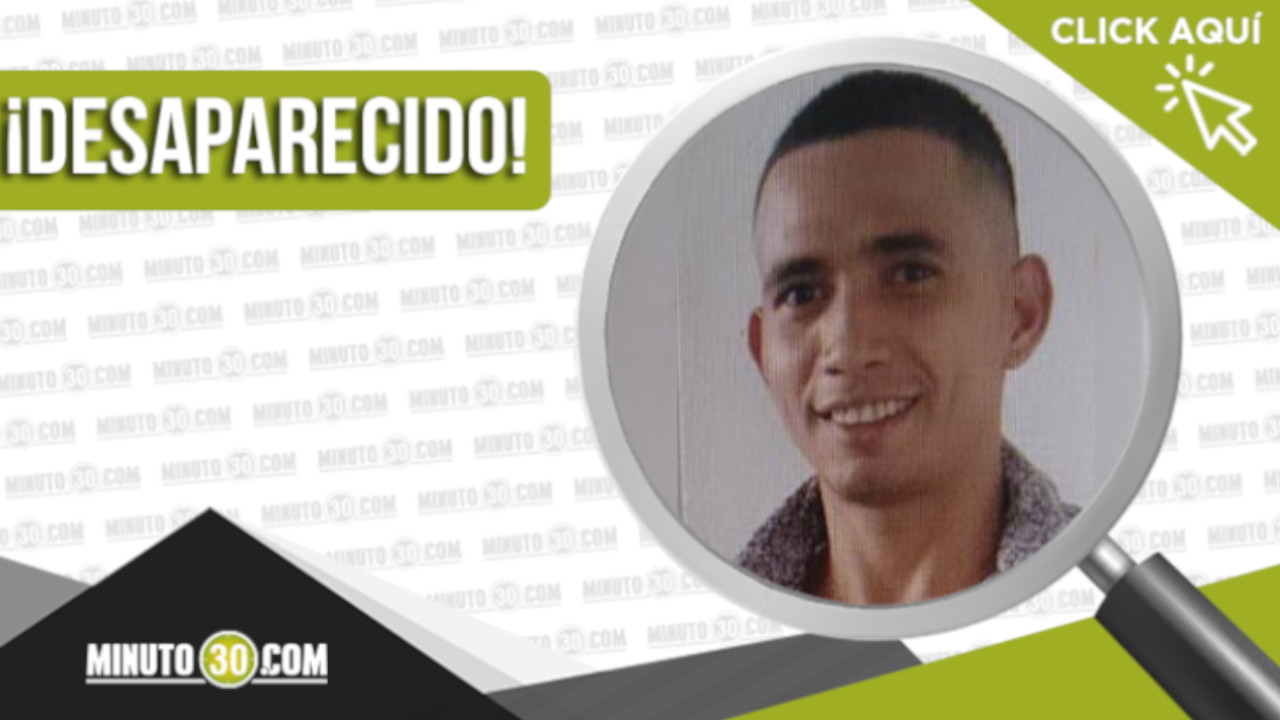 Familia busca a Yhon Alejandro Parra, no aparece desde el 1 de agosto en Bello