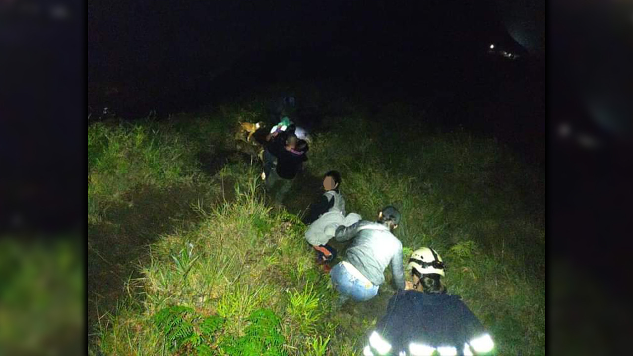 Rescataron a caminantes que se extraviaron en una montaña entre Guarne y Copacabana