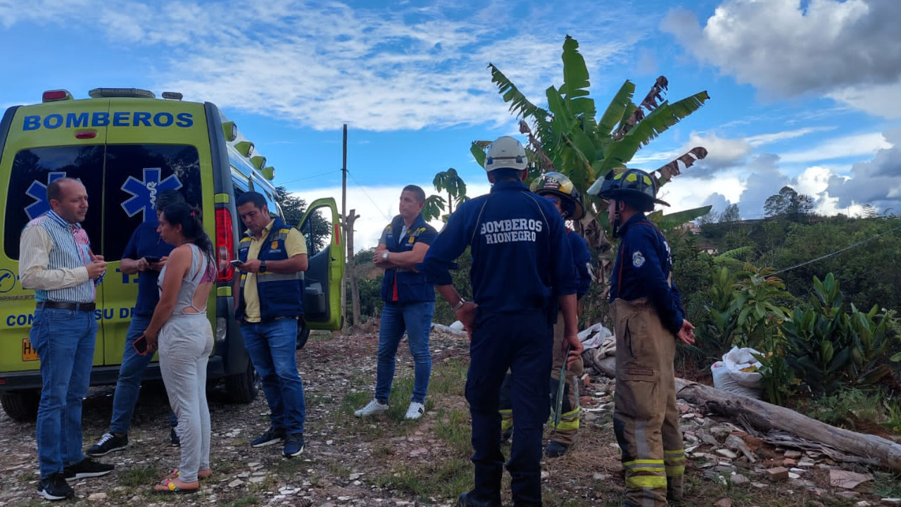 ¡Qué tragedia! Un hombre en Rionegro murió, le cayó tierra encima