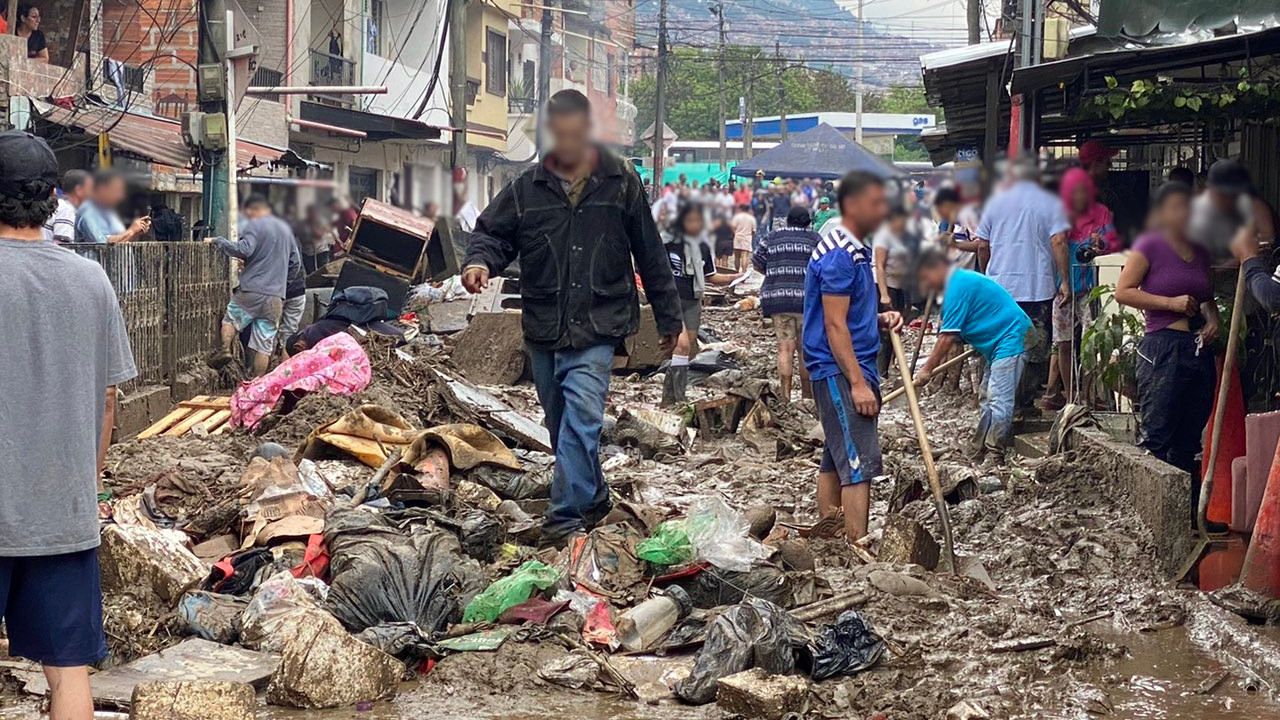 inundaciones en Bello