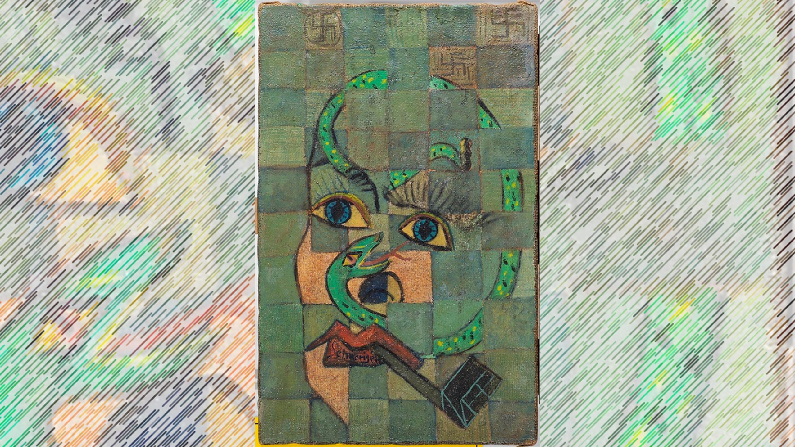 Una probable pintura inédita de Picasso representando a Hitler sale a la luz en Italia