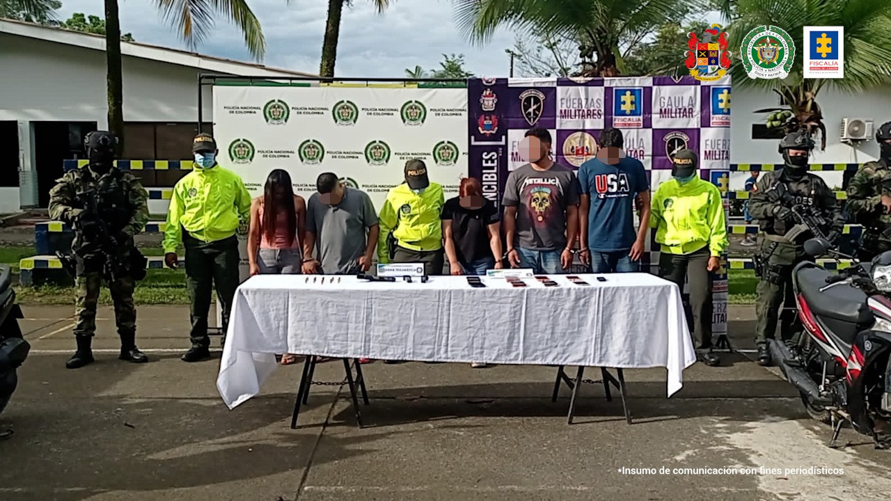 [Video] Mandaron a la cárcel a ‘Los Chilapos’ presuntos ladrones de Urabá