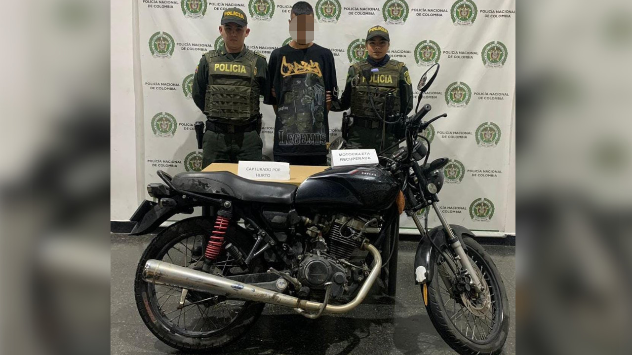 Se quería robar una moto en Belén y la Policía lo pilló