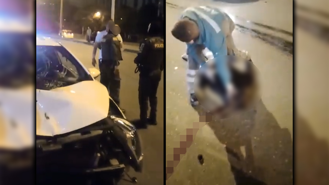 ¡Qué tragedia! Una mujer murió esta madrugada en un accidente de tránsito en Medellín