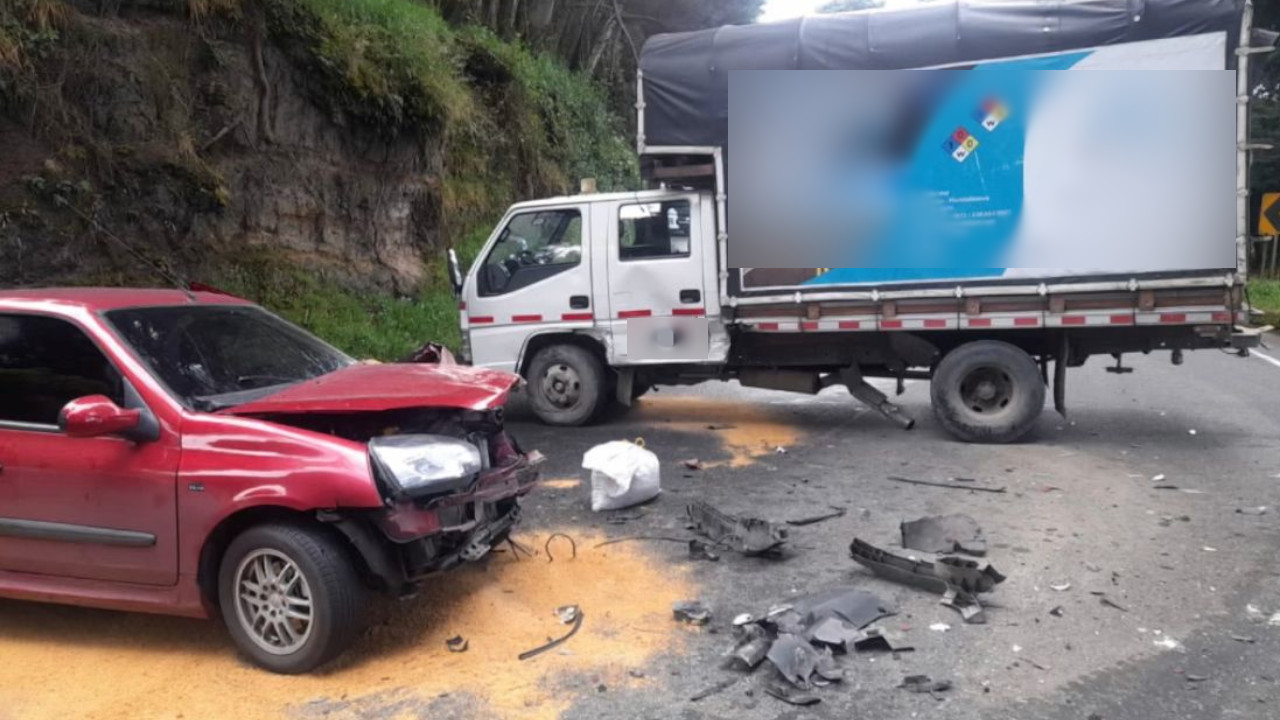 Accidente en Manizales