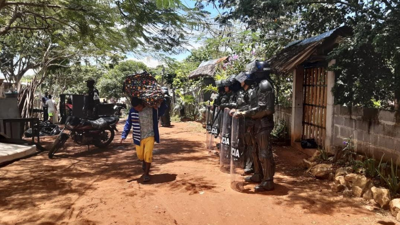ESMAD acompañó desalojo voluntario